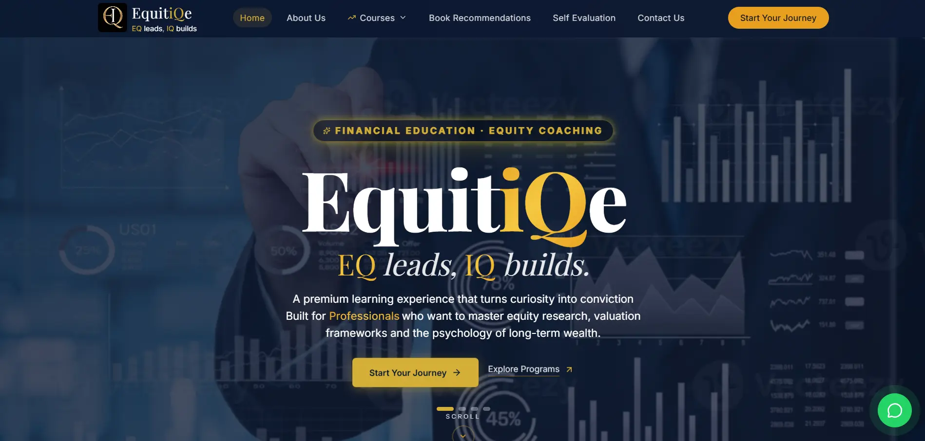 Equitiqe website screenshot